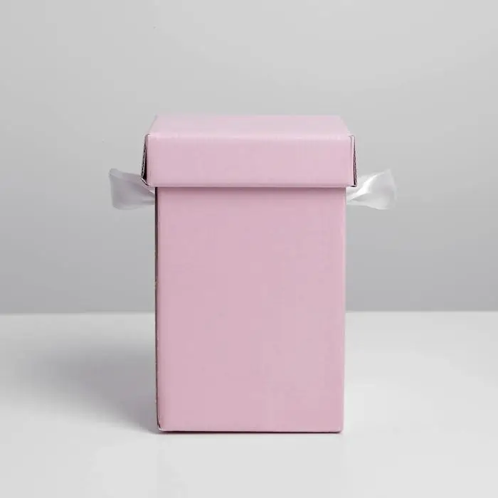 Коробка складная &laquo;Розовый&raquo;, 10 х 18 см