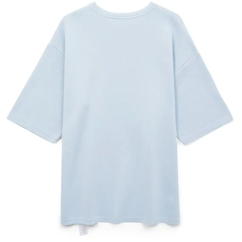 Джемпер с коротким рукавом Siluetti Volumica, светло-голубой, размер XS/S Джемпер с коротким рукавом Siluetti Volumica, светло-голубой, размер XS/S