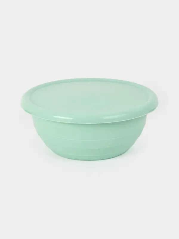 Миска с крышкой SparkPlast, 2.1 л, пластик, МИКС