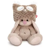 Мягкая игрушка "Зайка Ми в шапке-сове", 15 см SidX-076