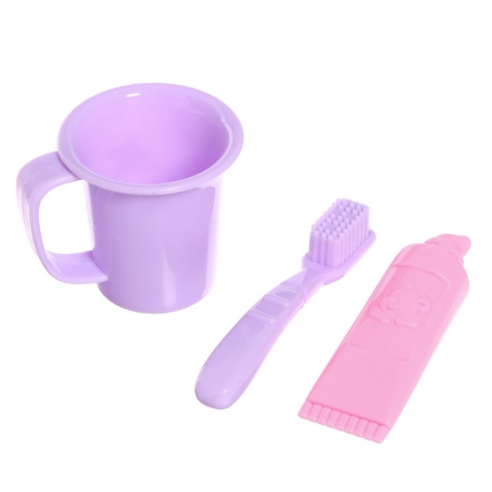 Пупс функциональный «Мой малыш» с аксессуарами, пьёт, писает