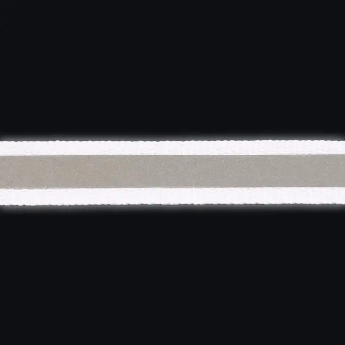 Светоотражающая лента-стропа, 10 мм, 5±1 м, белая Светоотражающая лента-стропа, 10 мм, 5±1 м, белая