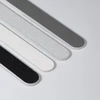 Набор пилок для ногтей, прямые, 100/180, 180/200, 200/240 грит, 18 см, 4 шт.