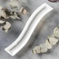 Блюдо для оливок Magistro &laquo;Бланш&raquo;, 29.5&times;6 см, фарфор, белое