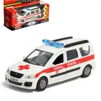 Машина металл. "LADA Largus" Скорая, 12 см, инерц, в кор