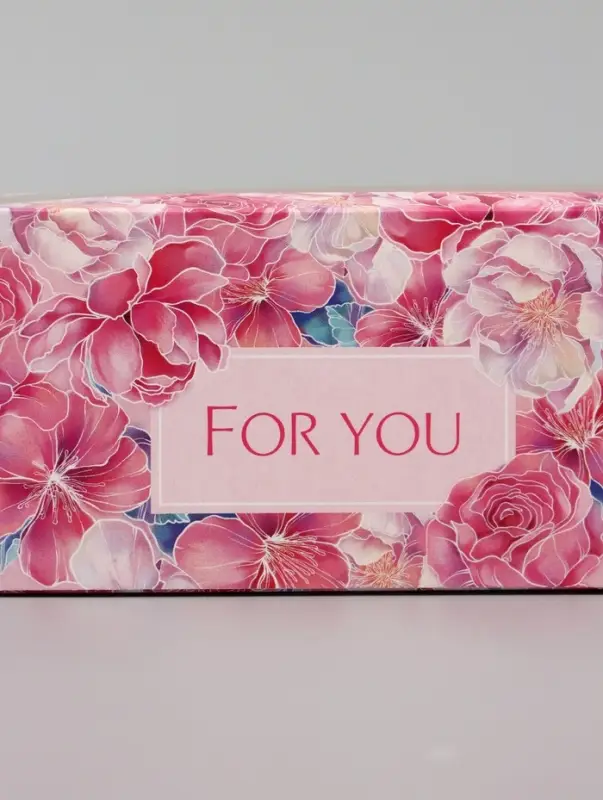 Коробка подарочная для макарун &laquo;Для тебя&raquo;, 18&times;5.5&times;5.5 см