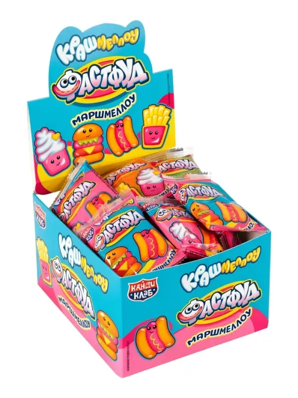 Маршмеллоу "Крашмеллоу Фастфуд" 9 г