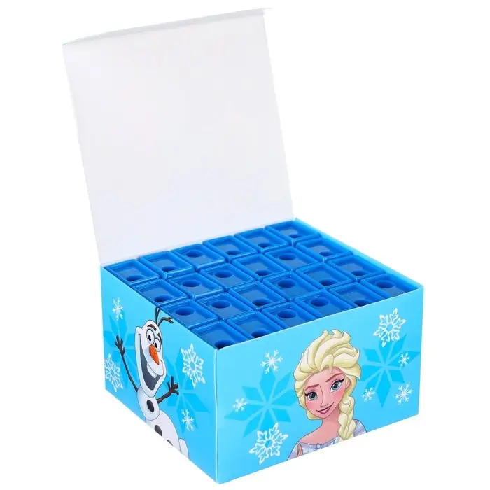 Точилка пластиковая прямоугольная, «Холодное сердце»