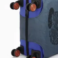 Чехол для чемодана &laquo;Кот&raquo;, 20", синий