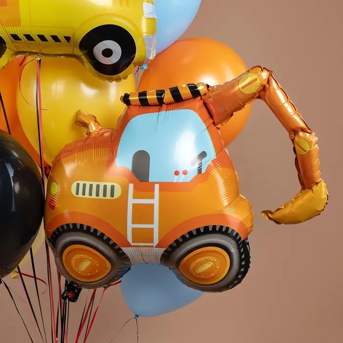 Воздушный шар фольгированный 33" &laquo;Экскаватор&raquo;