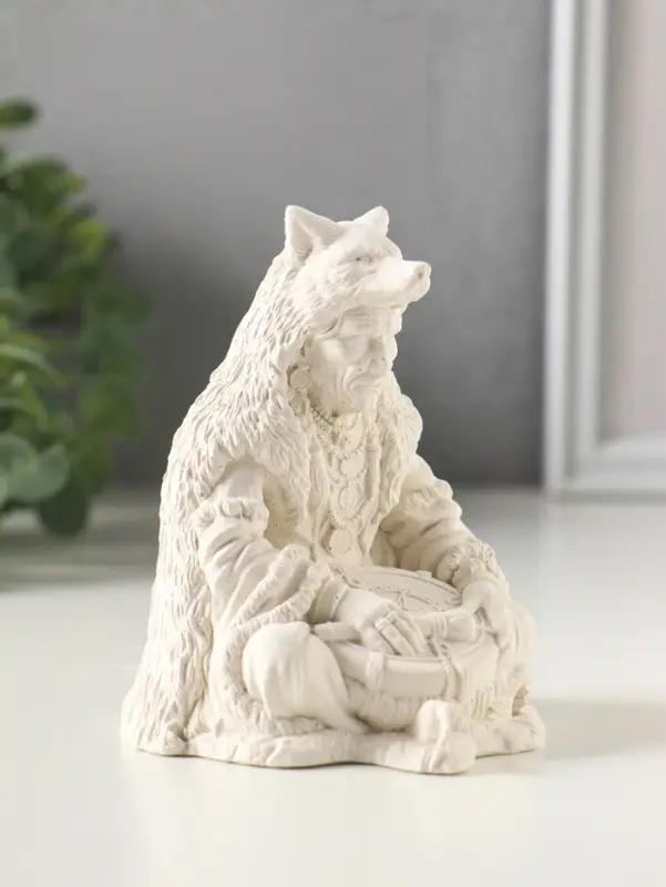 Фигурка &laquo;Шаман белых гор&raquo;, 9&times;6&times;6 см, гипс