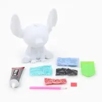Алмазная мозаика на фигурке &laquo;Монстрик&raquo;, полное заполнение