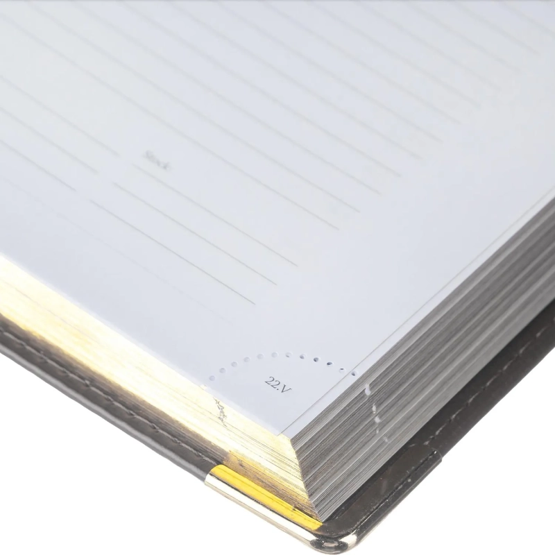 Ежедневник полудатированный А5+ п/дат. boss (серый) 3-404/273