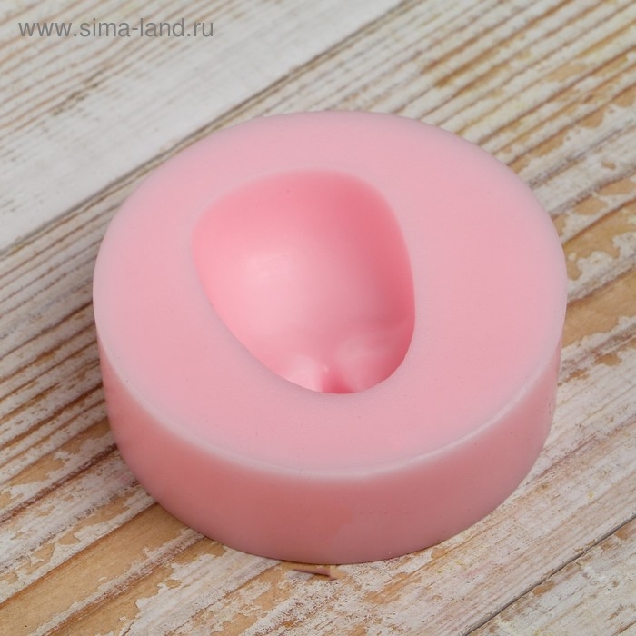 Молд силикон для полимерной глины Молд силикон для полимерной глины "Детское лицо" 4,2х3 см МИКС