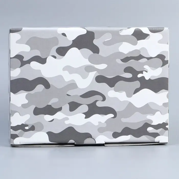 Коробка подарочная сборная, упаковка, «Милитари», 26 х 19 х 10 см Коробка подарочная сборная, упаковка, «Милитари», 26 х 19 х 10 см