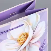 Пакет подарочный ламинированный "От всего сердца" 26 х 12 х 32 см