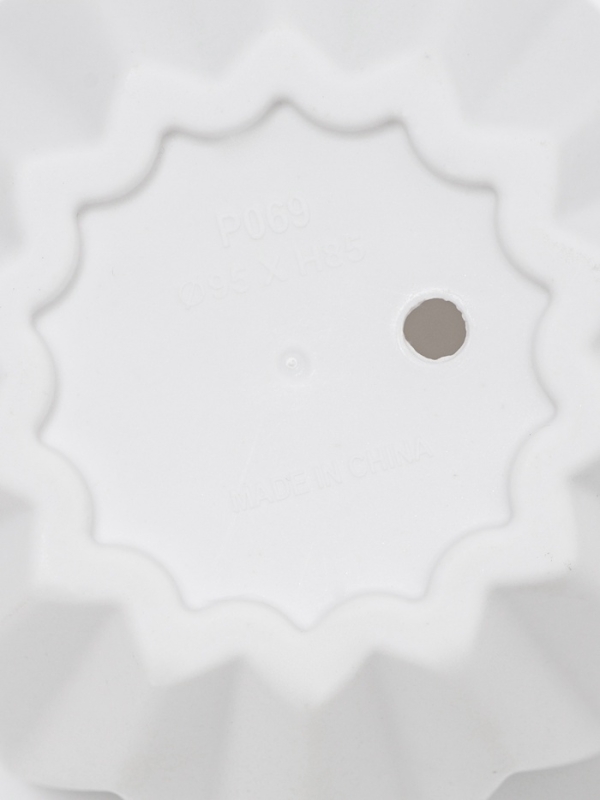 Кашпо  Кашпо "Stellar" 9,2х9,2х8 см, цвет белый