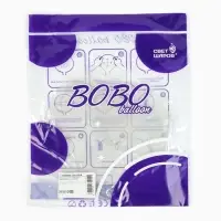 Воздушные шары полимерные 18" Deco Bubble Сфера, 10 шт., горло 4&times;10 см