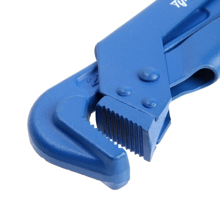 Ключ трубный рычажный ТУНДРА, плоский зажим 90°, раскрытие до 65 мм, №3, 2 Ключ трубный рычажный ТУНДРА, плоский зажим 90°, раскрытие до 65 мм, №3, 2"