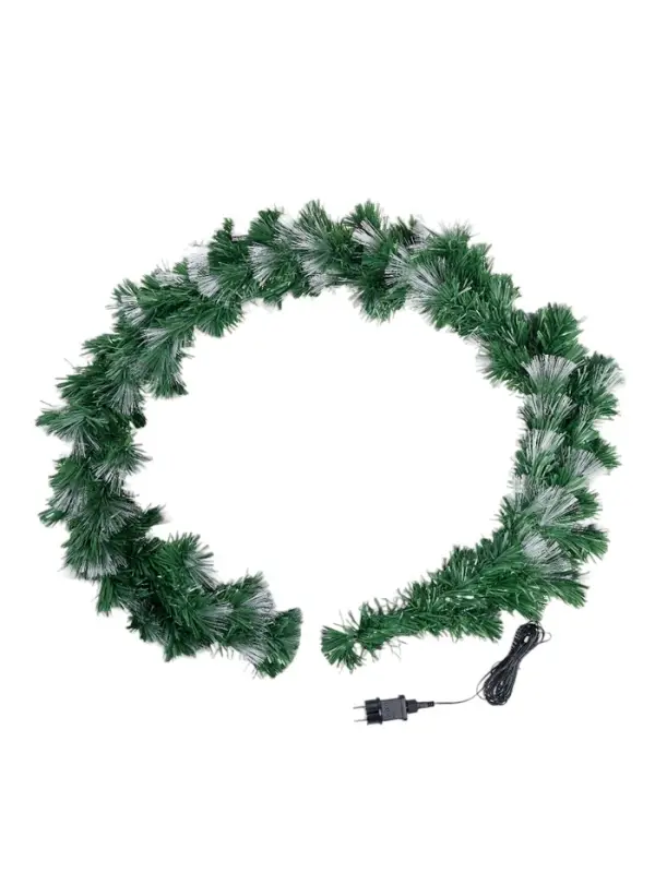 Хвойная гирлянда светодиодная &laquo;Вспышки&raquo; 200 см, автопереключение