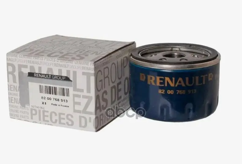 фильтр масляный RENAULT арт. 8200768913
