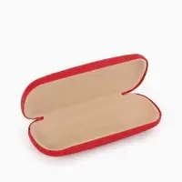 Футляр для очков на хлопушке, размер 16&times;5.8&times;3 см, красный