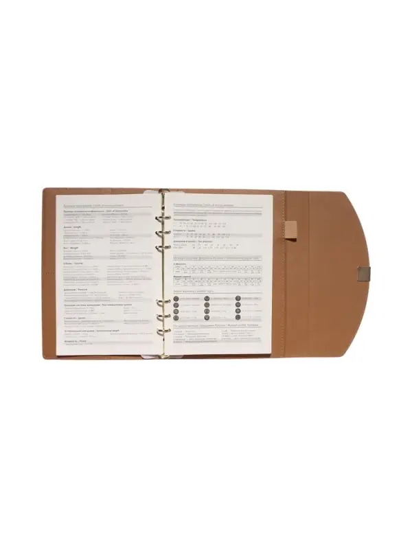 Органайзер на кольцах, A5, с клапаном, 80л, линия, к/зам, Оражевый Органайзер на кольцах, A5, с клапаном, 80л, линия, к/зам, Оражевый