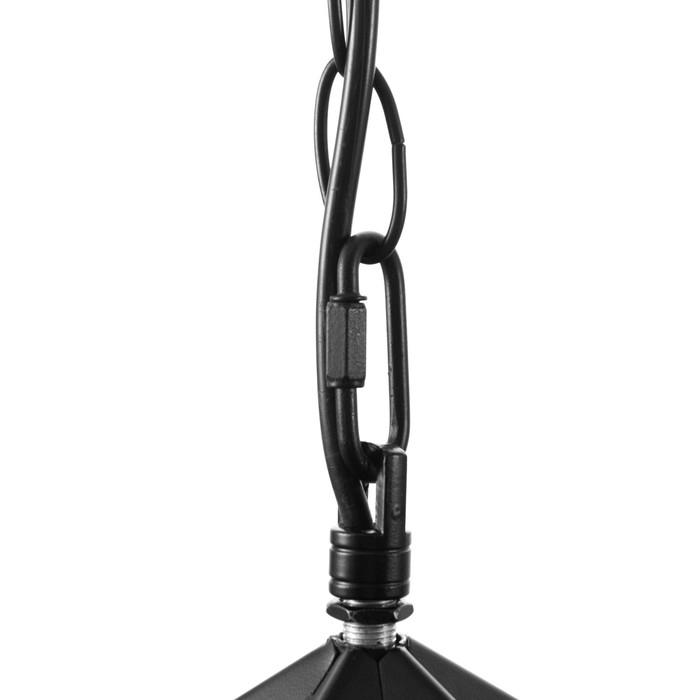 Люстра BayerLux Подвес BayerLux Люстра BayerLux Подвес BayerLux "Геометрия" E14 3х40Вт черный 45х45х45 см