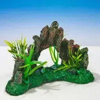 Декор для аквариума "Каменные джунгли", 14 х 5 х 9,5 см
