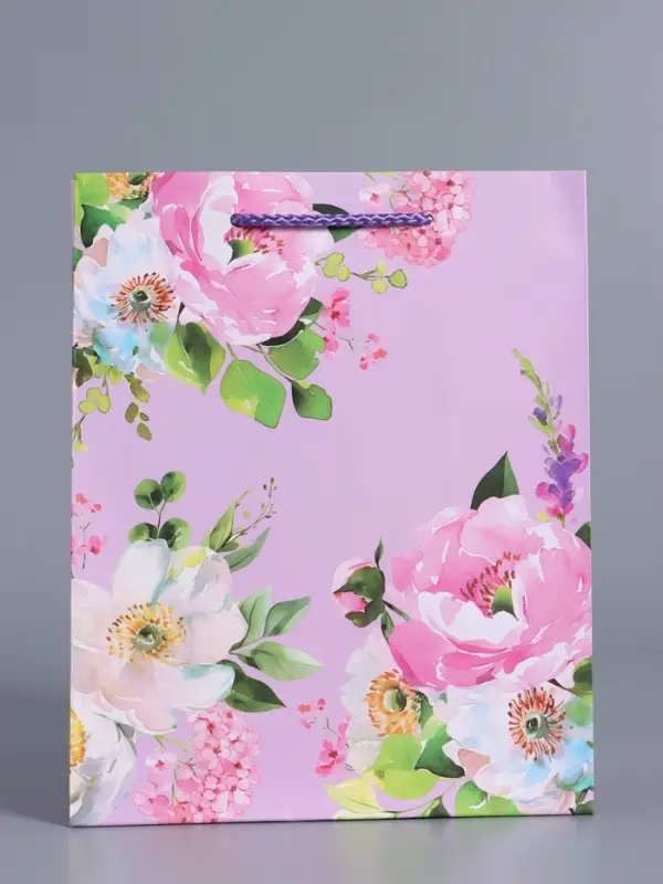 Пакет подарочный ламинированный "Радость" 18 х 22,3 х 10 см