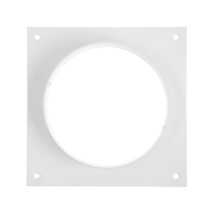 Площадка торцевая ZEIN, 150х150 мм, d=120 мм, с фланцем