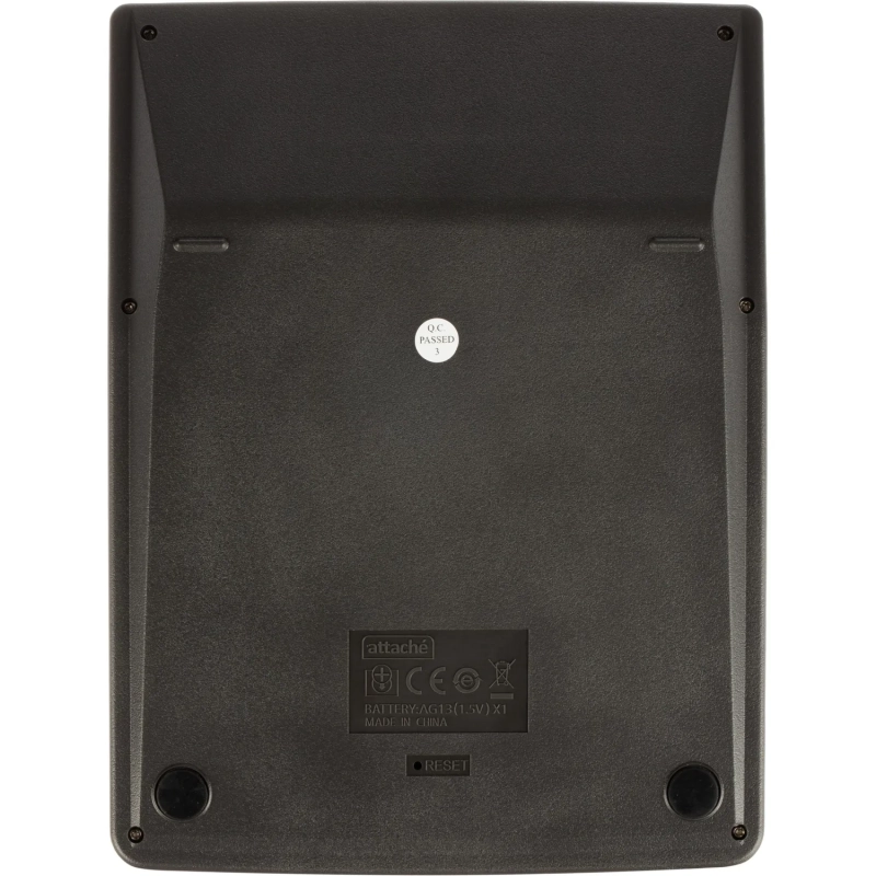 Калькулятор настольный Attache CDB1601-BK 16-разрядный черный 205x155x35 мм