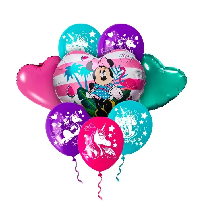 Воздушные шары, набор, Минни Маус