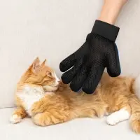 VETTA Перчатка-щетка для домашних животных, нейлон, ТПР, 23х16,5 см