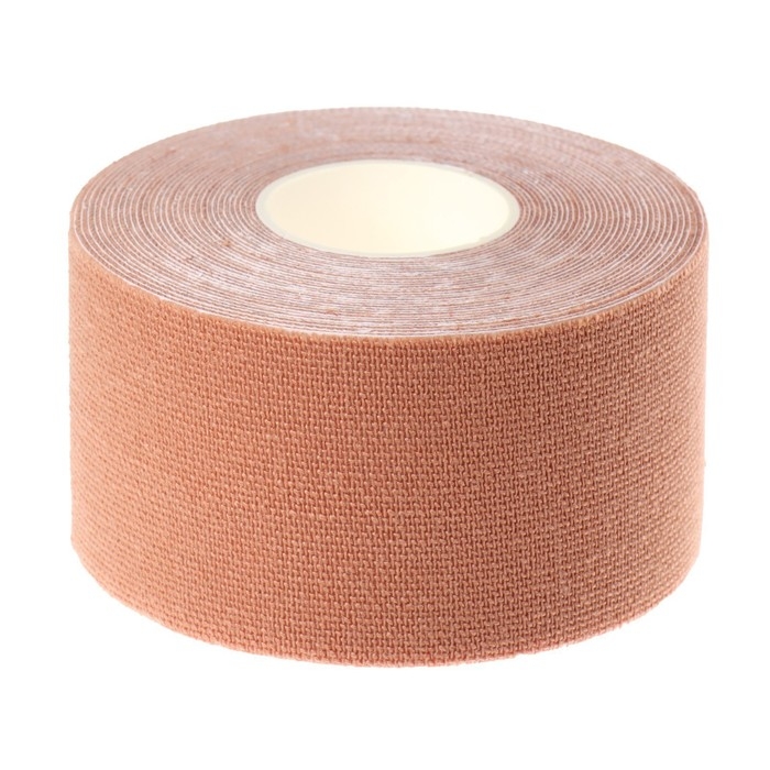 Кинезио - тейп, 3,8 см × 5 м, цвет бежевый Кинезио - тейп, 3,8 см × 5 м, цвет бежевый