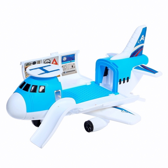 Парковка детская «Аэропорт», подвижные элементы, с аксессуарами Парковка детская «Аэропорт», подвижные элементы, с аксессуарами