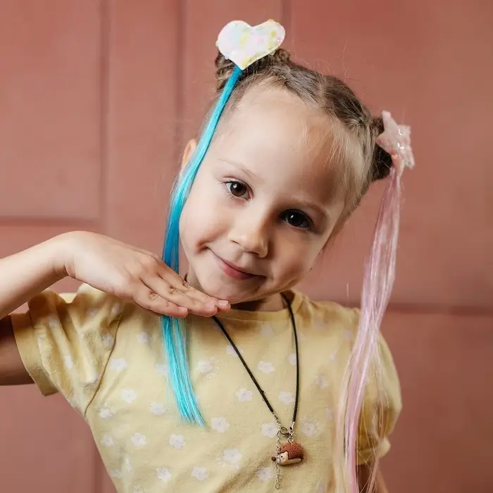 Прядь для волос на заколке &laquo;Звездочка&raquo; 20 см, My Little Pony