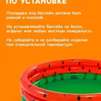 Бассейн надувной &laquo;Арбуз&raquo;, 168&times;38 см, от 2 лет, 58448NP INTEX