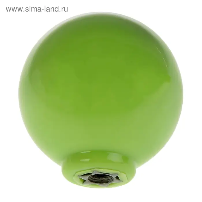 Ручка кнопка PLASTIC 008, пластиковая, фисташковая Ручка кнопка PLASTIC 008, пластиковая, фисташковая