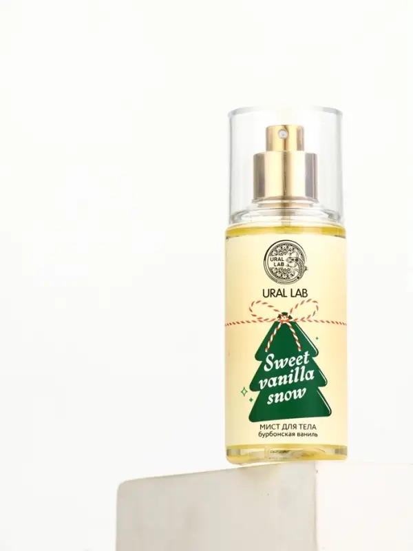 Мист для тела парфюмированный, с ароматом бурбонская ваниль, 88 мл, URAL LAB