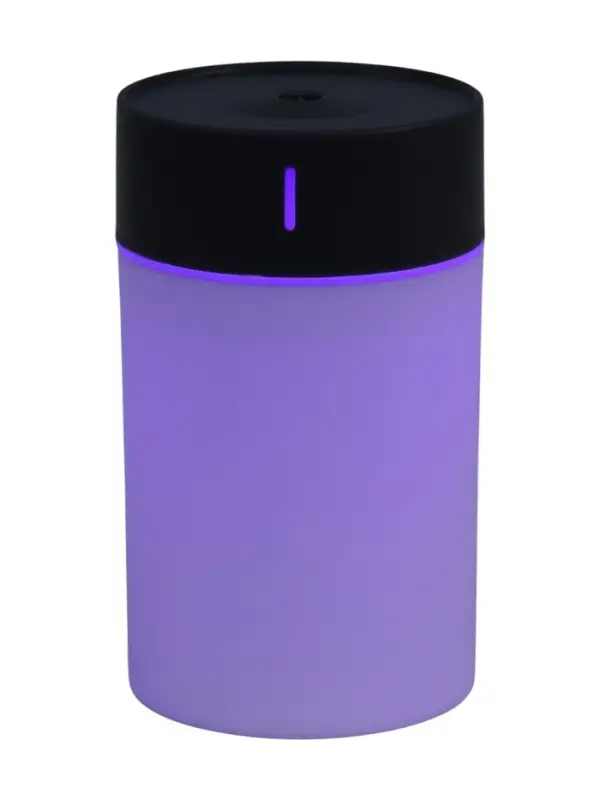 Увлажнитель воздуха Luazon HM-1, ультразвуковой, 260 мл, с подсветкой, 2 Вт, портативный, серый