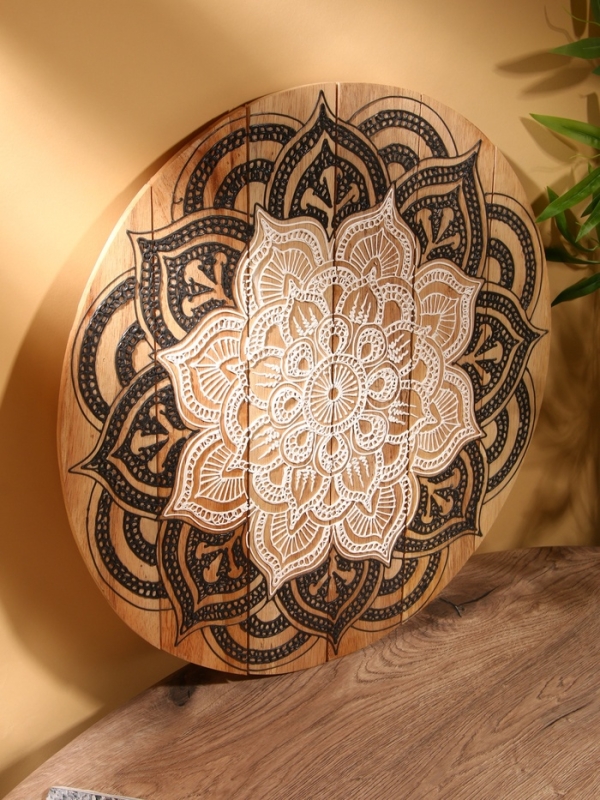 Панно декоративное  Панно декоративное "Санто" дерево 60 см