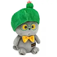 Мягкая игрушка &laquo;Кот Басик. Ботаник&raquo;, 16 см