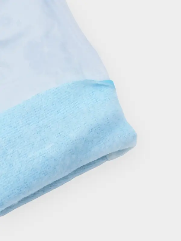 Перчатки хозяйственные с утеплителем Доляна, размер L, длинные манжеты, ПВХ