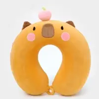 Мягкая игрушка - антистресс подголовник "Капибара"