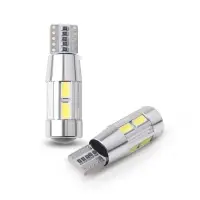 C024 T10/белый/ (W2.1x9.5d)CANBUS 8SMD 5630,коробка 2 шт.