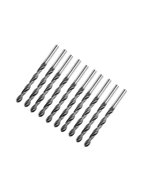 Сверло по металлу ТУНДРА, HSS, цилиндрический хвостовик, 7&times;110 мм, 10 шт.
