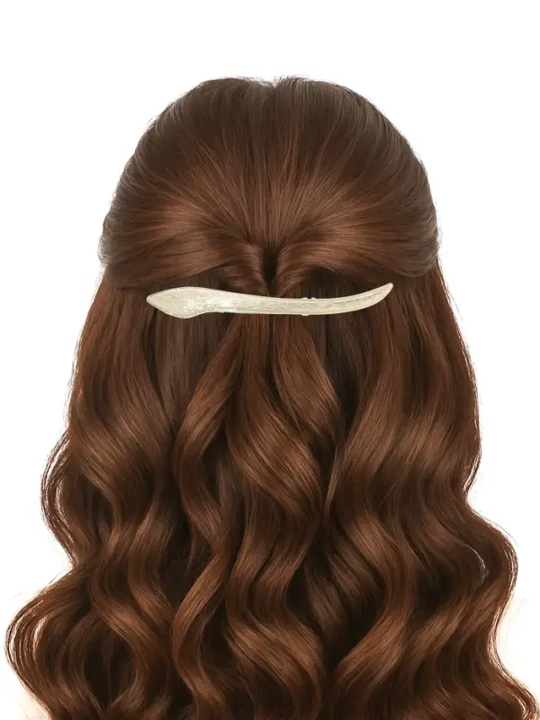 Заколка - автомат для волос QF &laquo;Косма&raquo;, 9.5 см, золото