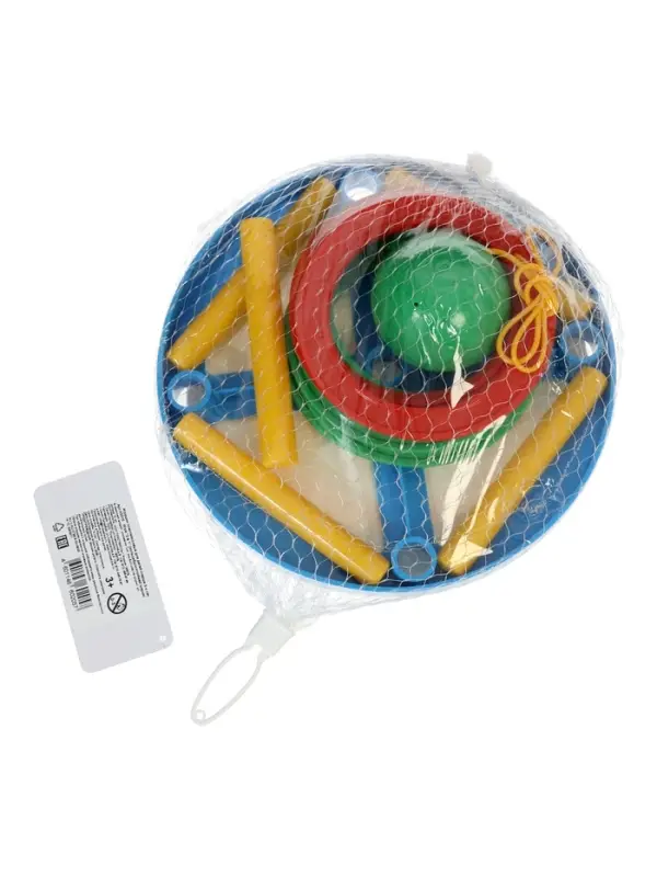 Игра 2 в 1 &laquo;Кольцеброс&raquo; и &laquo;Поймай шарик&raquo;