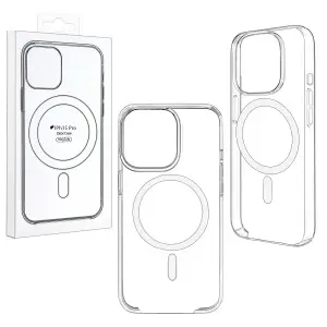 Чехол iPhone 15 Pro Clear Case PC (MagSafe + анимация NFC) ORG